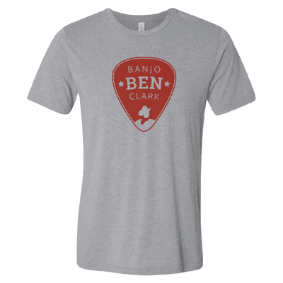 Banjo Ben Logo T-Shirt- Gray