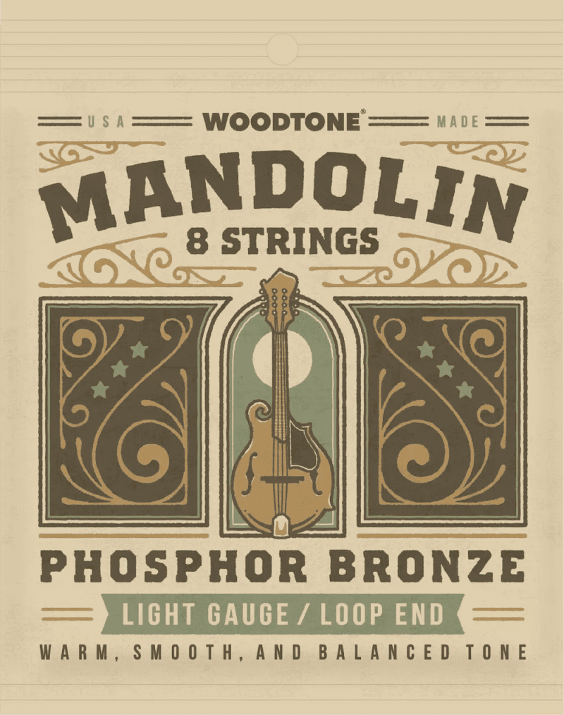 woodtone signatures light mandolin strings front