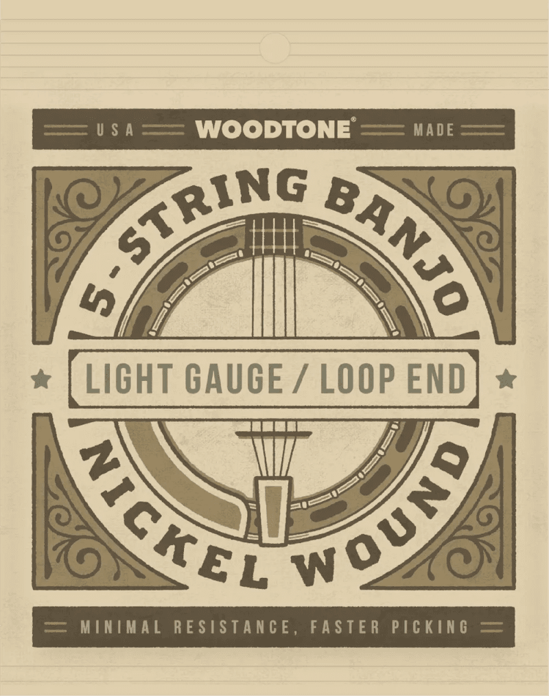 woodtone strings light banjo signatures flowpack front